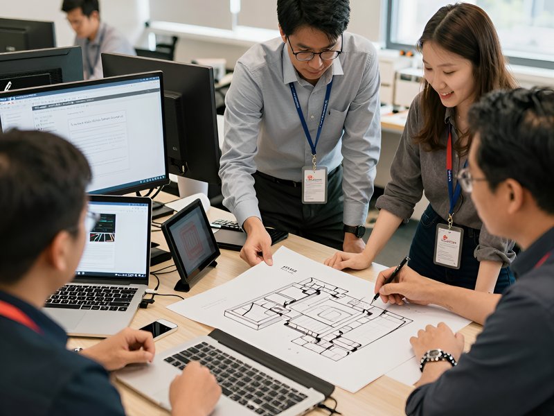 Команда ASEAN Connections обсуждает детали трансграничной сделки M&A в ходе совместной работы над проектом